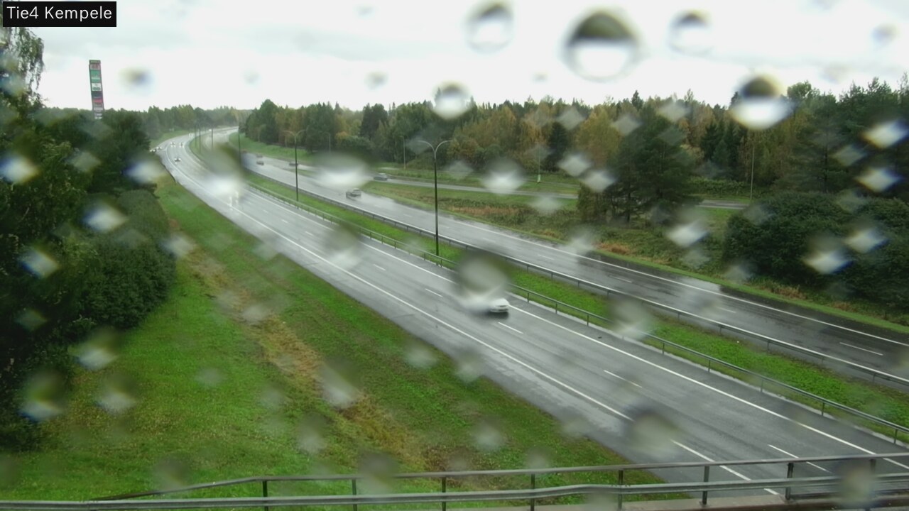 Weather Camera Image Väg 4 Kempele, Zeppelin, Kempele, Pohjois-Pohjanmaa