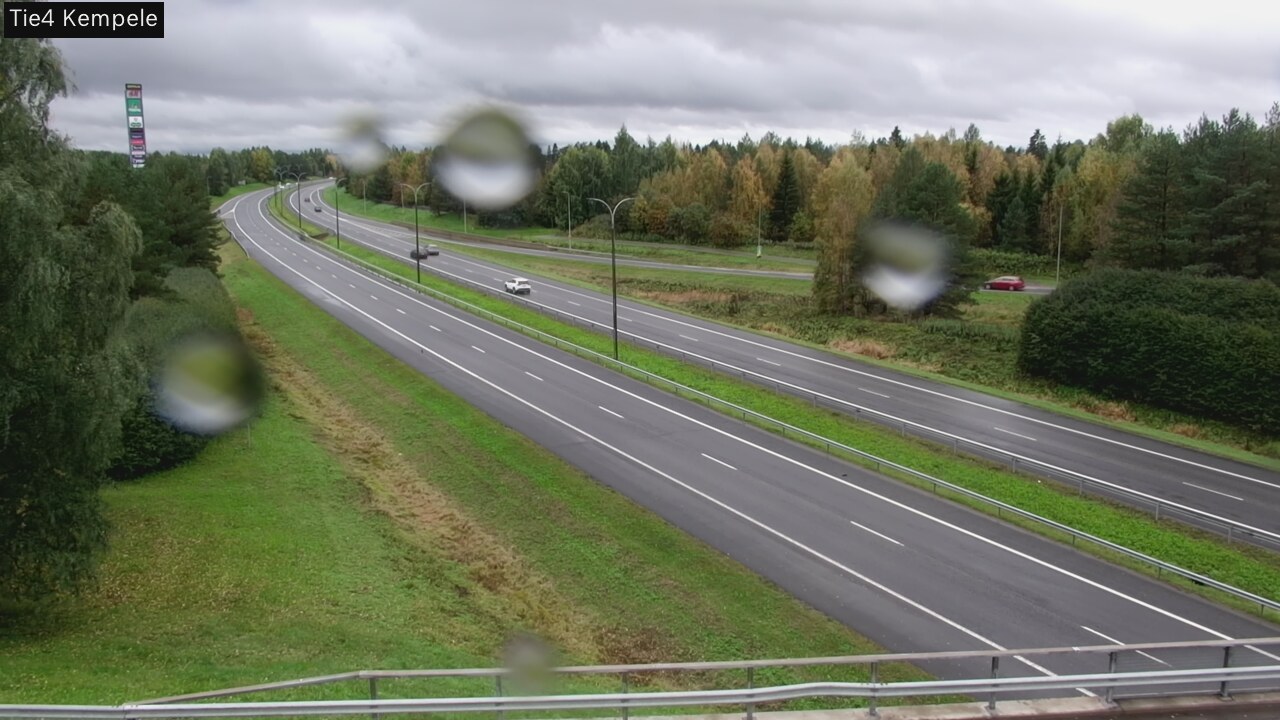 Weather Camera Image Väg 4 Kempele, Zeppelin, Kempele, Pohjois-Pohjanmaa