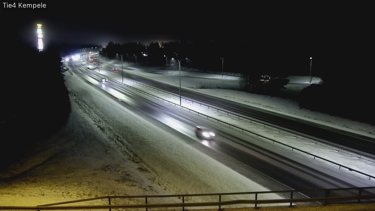 Weather Camera Image Väg 4 Kempele, Zeppelin, Kempele, Pohjois-Pohjanmaa