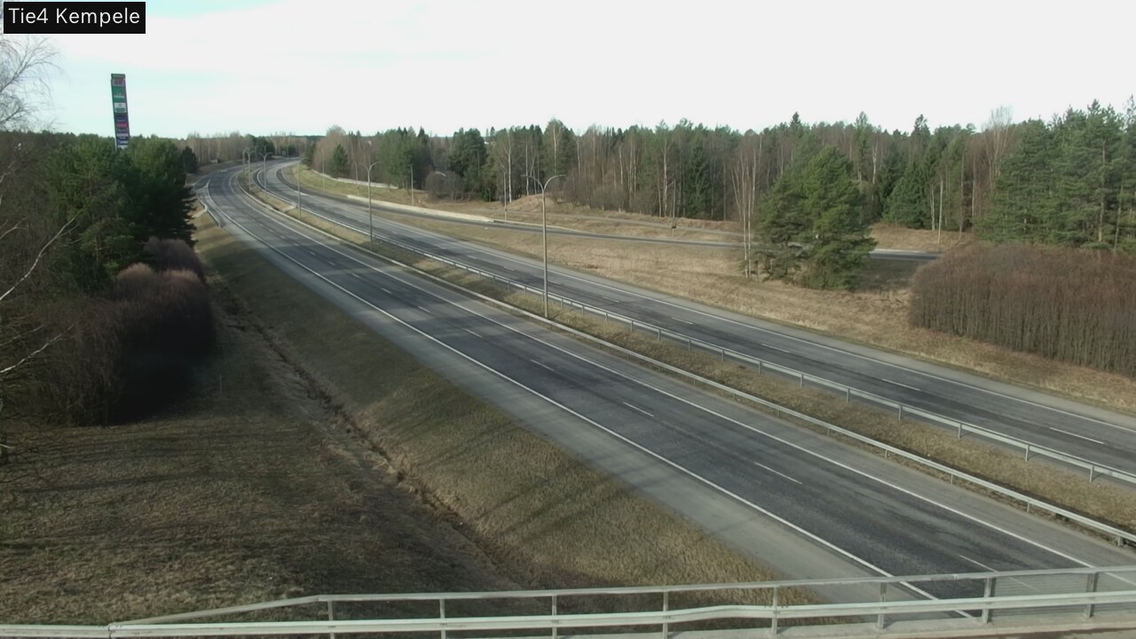 Weather Camera Image Väg 4 Kempele, Zeppelin, Kempele, Pohjois-Pohjanmaa