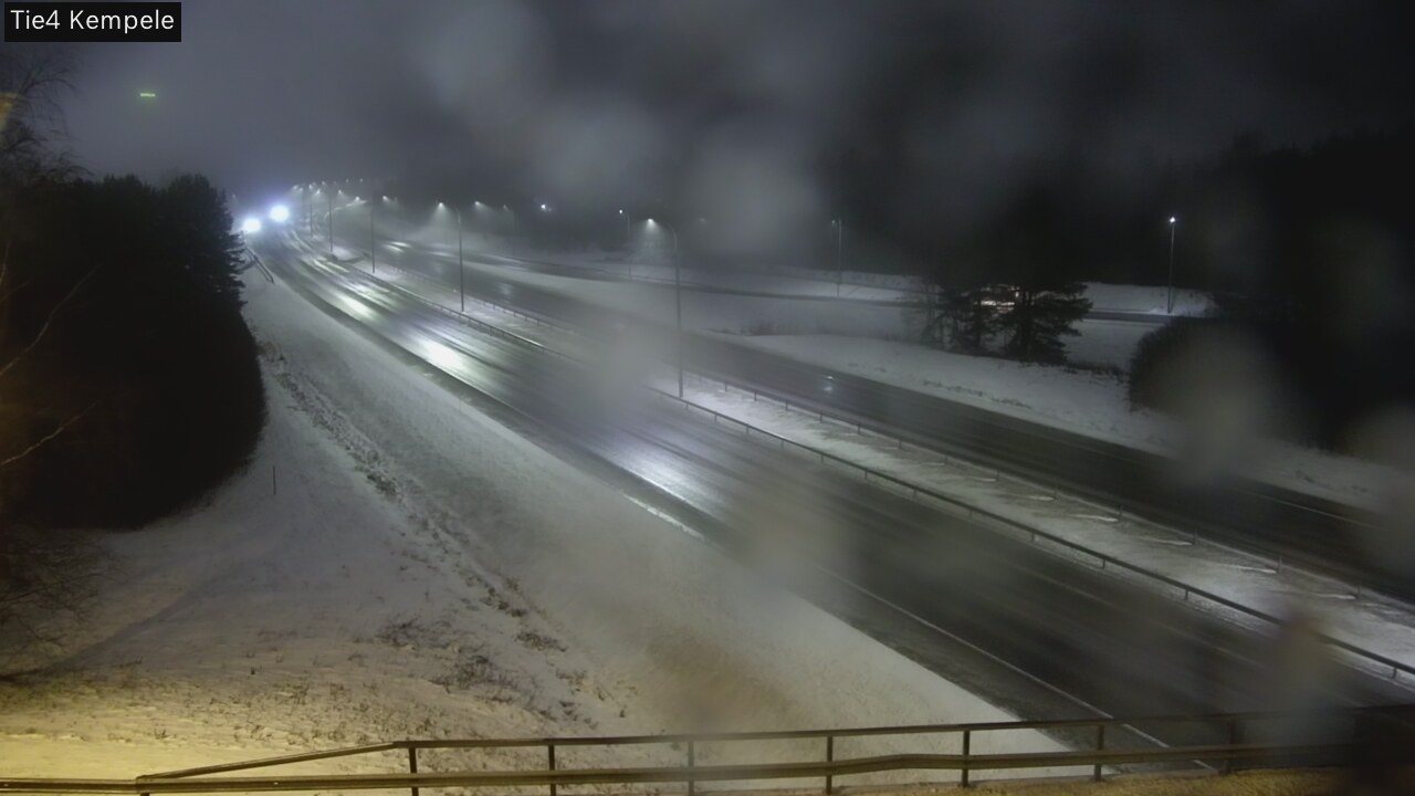 Weather Camera Image Väg 4 Kempele, Zeppelin, Kempele, Pohjois-Pohjanmaa