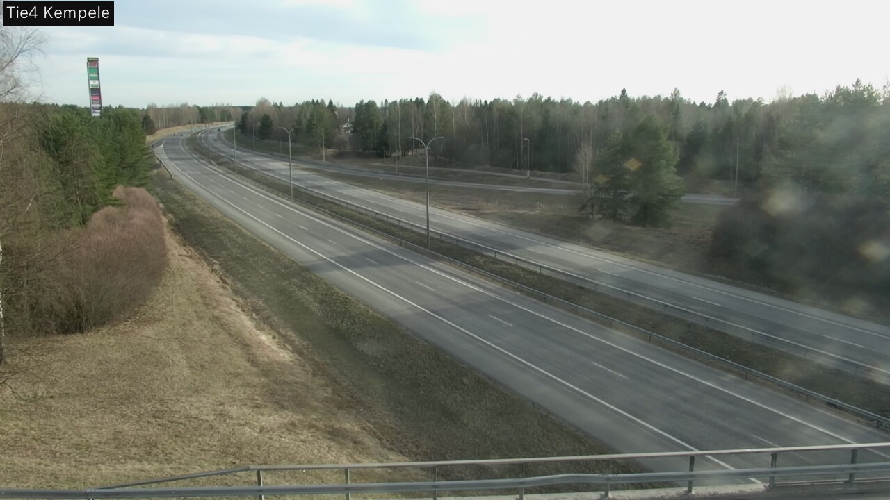 Weather Camera Image Väg 4 Kempele, Zeppelin, Kempele, Pohjois-Pohjanmaa