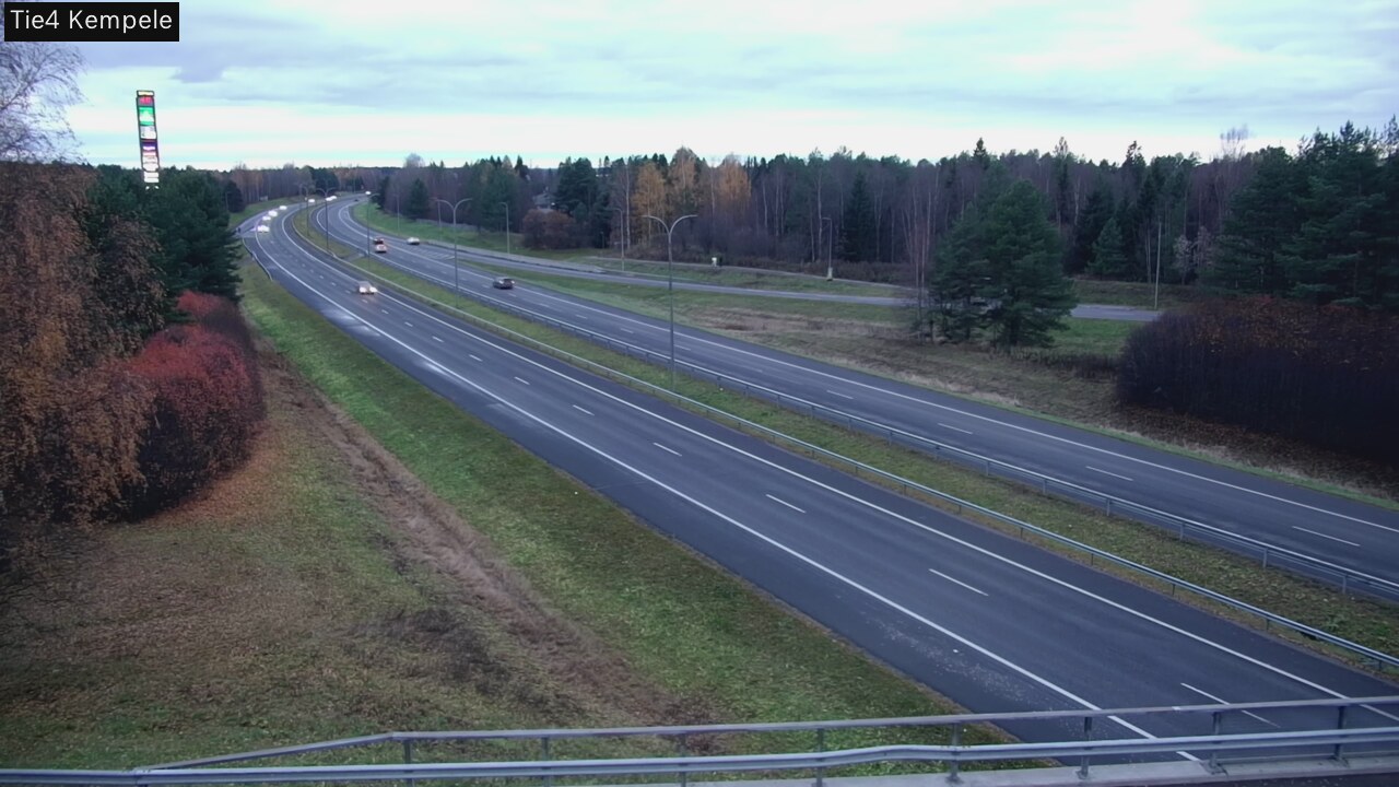 Kelikamerat Kuva Tie 4 Kempele, Zeppelin, Kempele, Pohjois-Pohjanmaa
