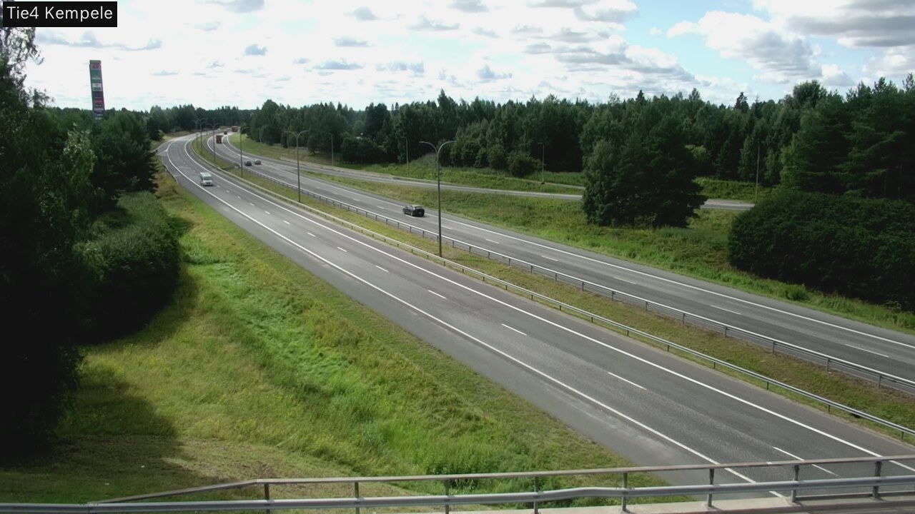 Weather Camera Image Väg 4 Kempele, Zeppelin, Kempele, Pohjois-Pohjanmaa