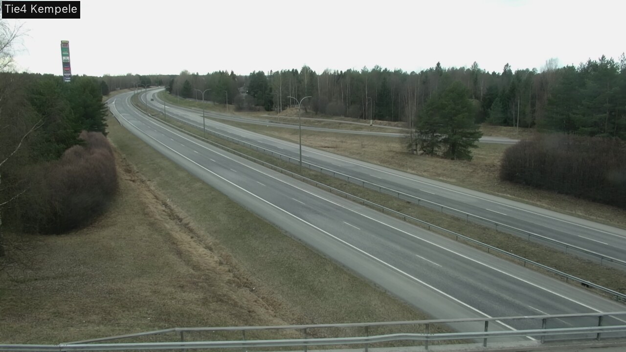 Weather Camera Image Road 4 Kempele, Zeppelin, Kempele, Pohjois-Pohjanmaa