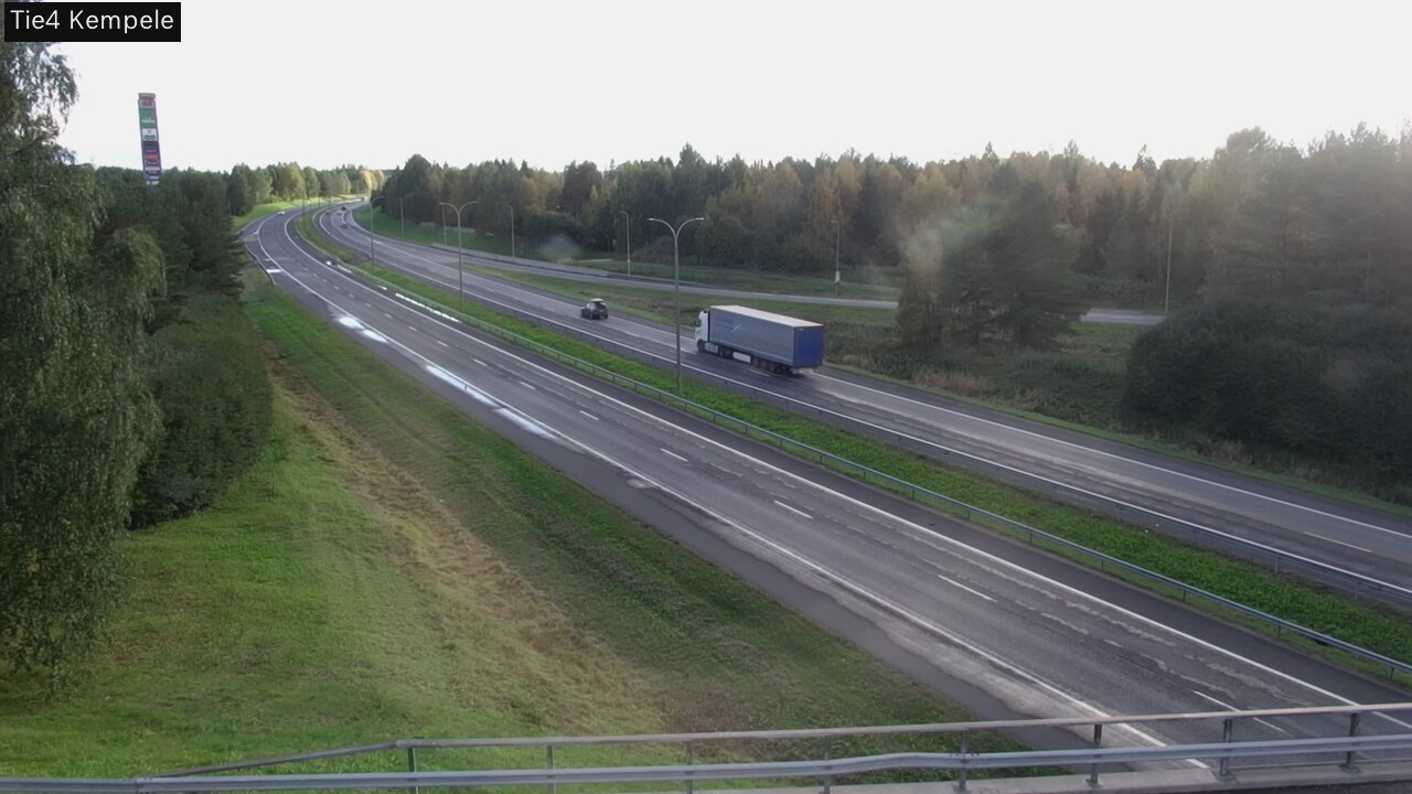Kelikamerat Kuva Tie 4 Kempele, Zeppelin, Kempele, Pohjois-Pohjanmaa