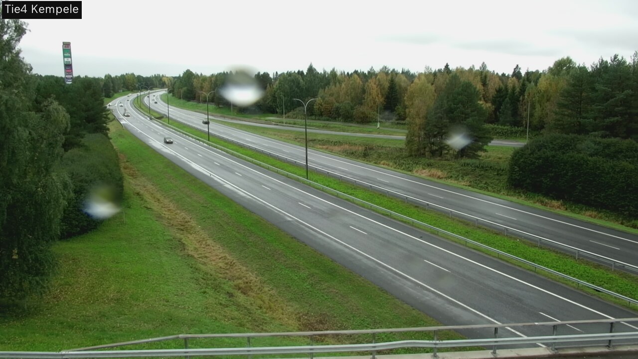 Weather Camera Image Väg 4 Kempele, Zeppelin, Kempele, Pohjois-Pohjanmaa