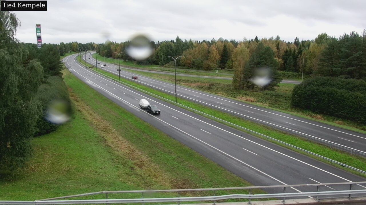 Weather Camera Image Väg 4 Kempele, Zeppelin, Kempele, Pohjois-Pohjanmaa