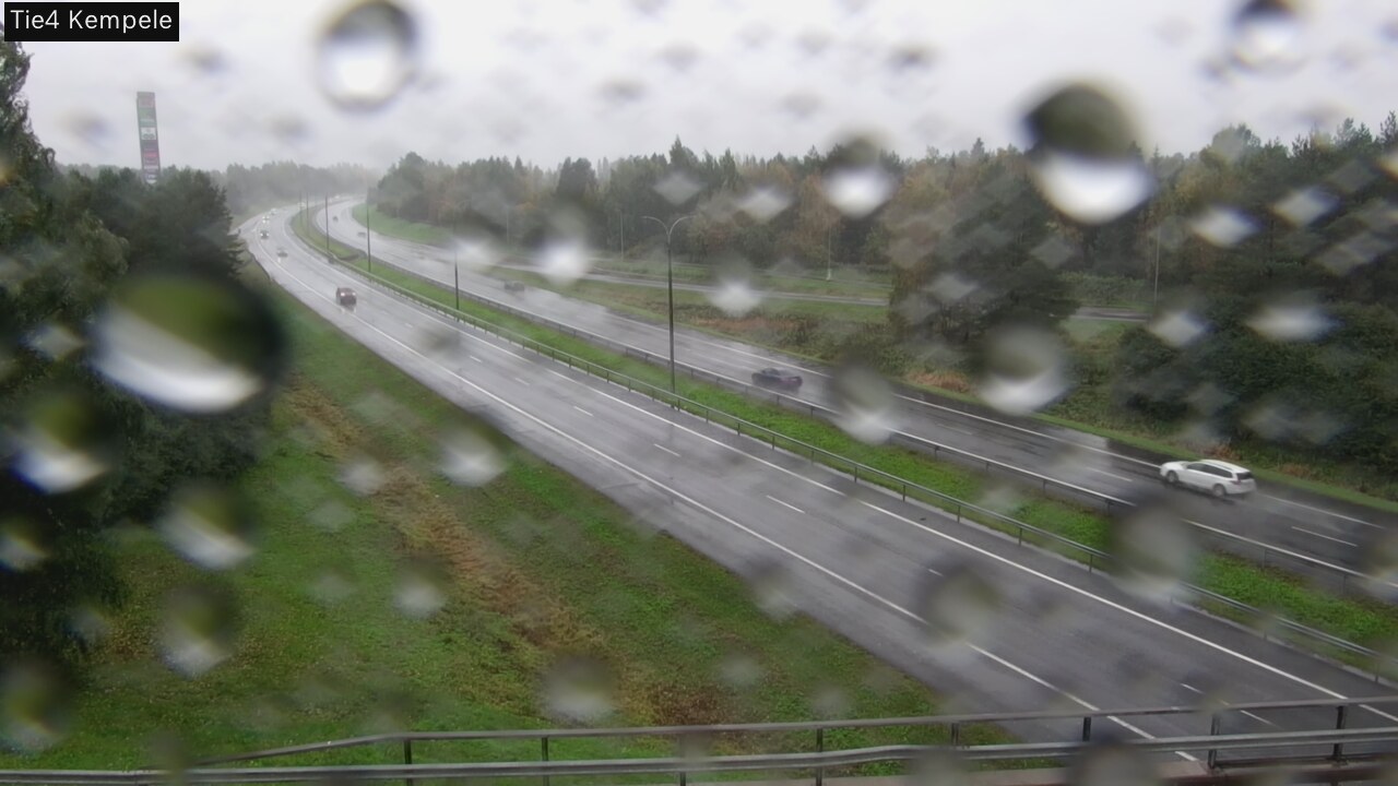 Weather Camera Image Väg 4 Kempele, Zeppelin, Kempele, Pohjois-Pohjanmaa