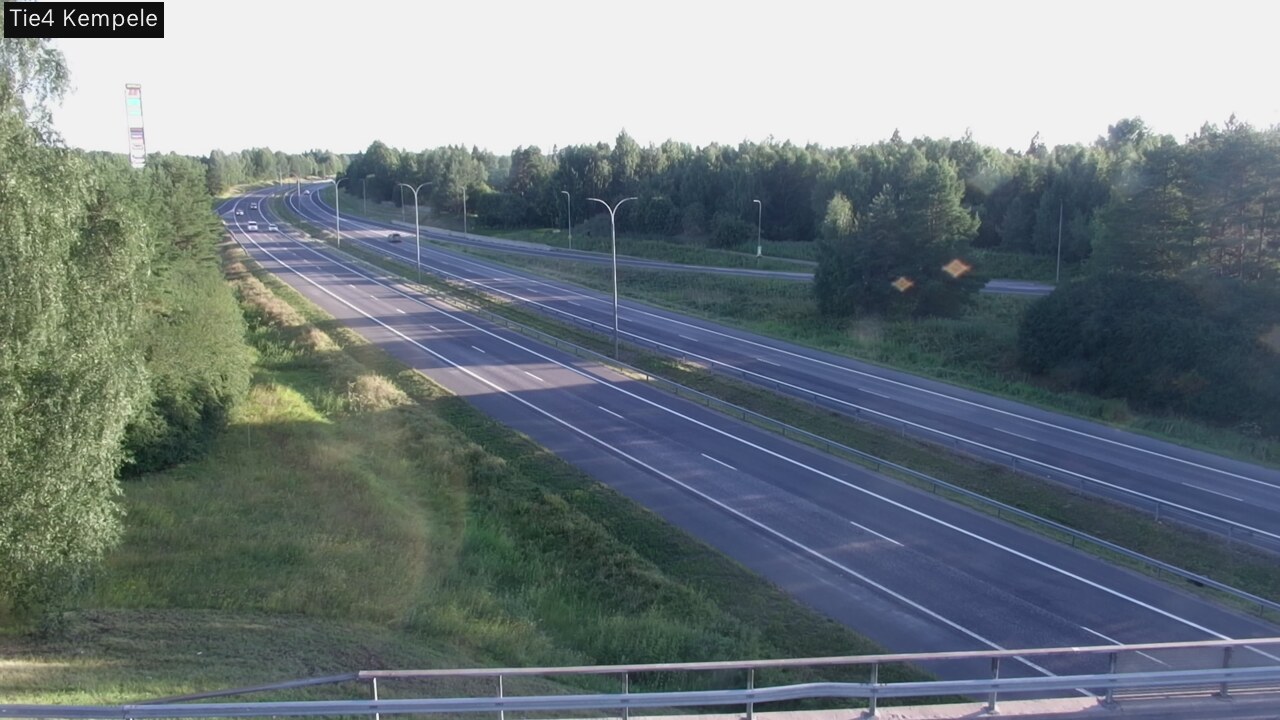 Weather Camera Image Väg 4 Kempele, Zeppelin, Kempele, Pohjois-Pohjanmaa