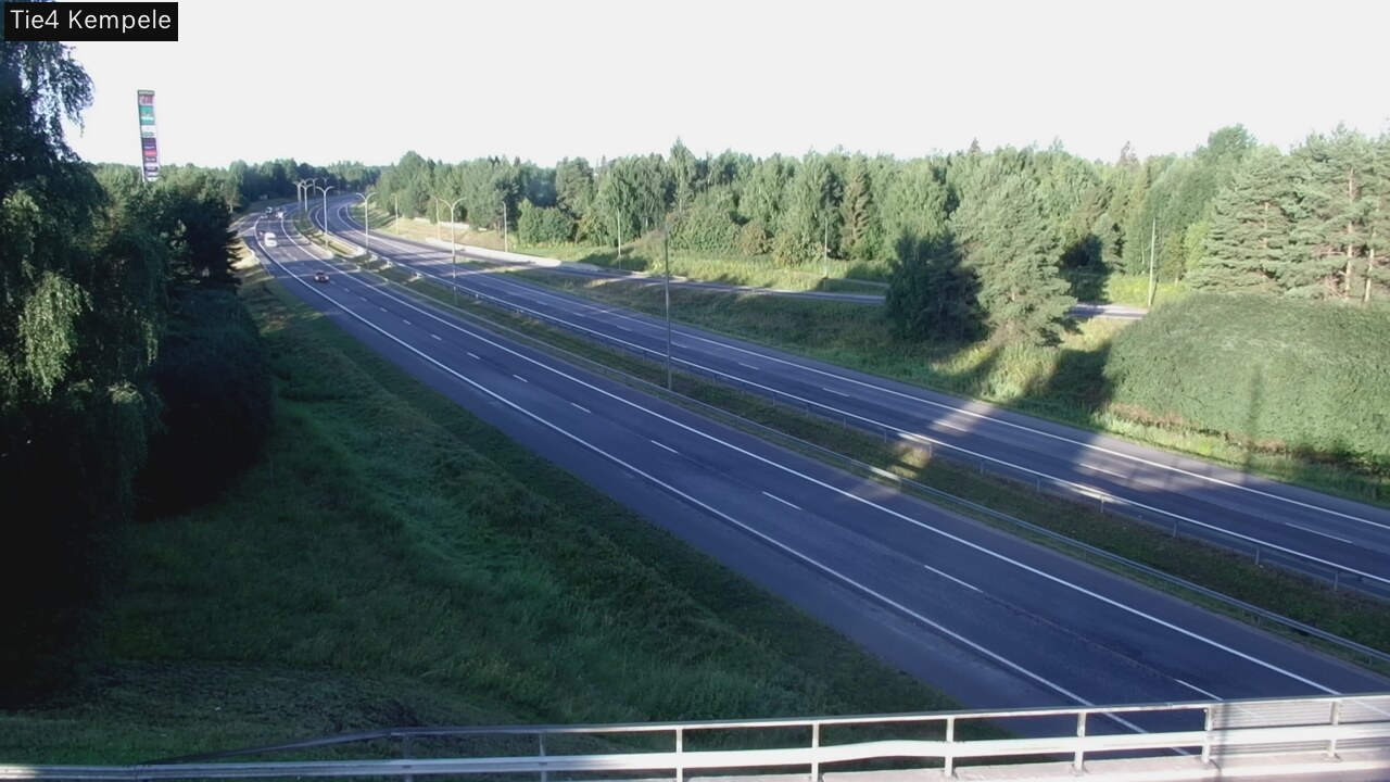 Weather Camera Image Väg 4 Kempele, Zeppelin, Kempele, Pohjois-Pohjanmaa