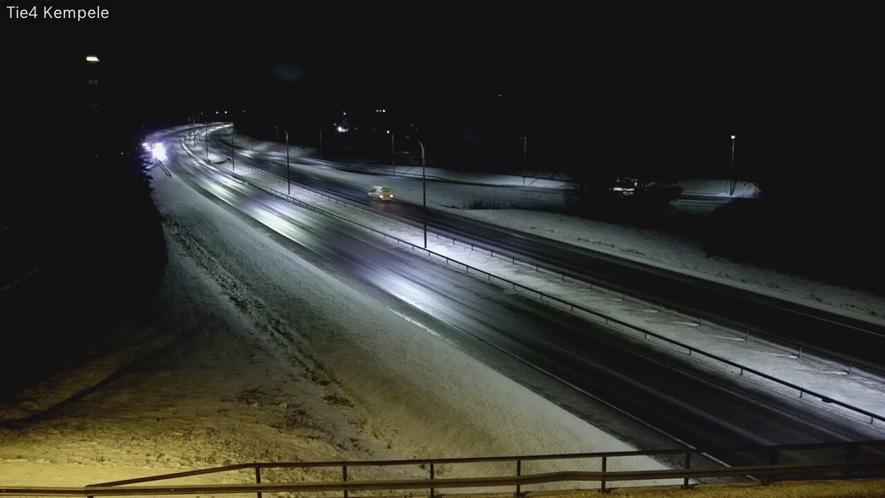 Weather Camera Image Väg 4 Kempele, Zeppelin, Kempele, Pohjois-Pohjanmaa