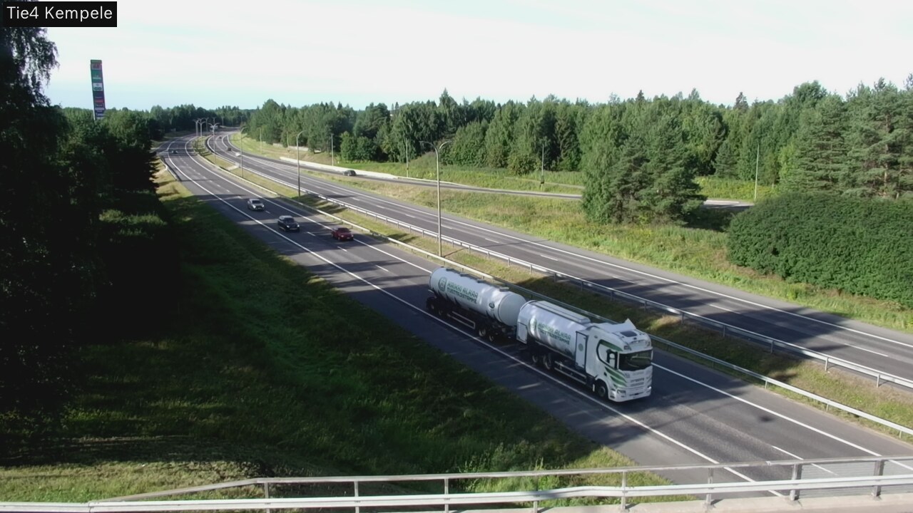 Kelikamerat Kuva Tie 4 Kempele, Zeppelin, Kempele, Pohjois-Pohjanmaa