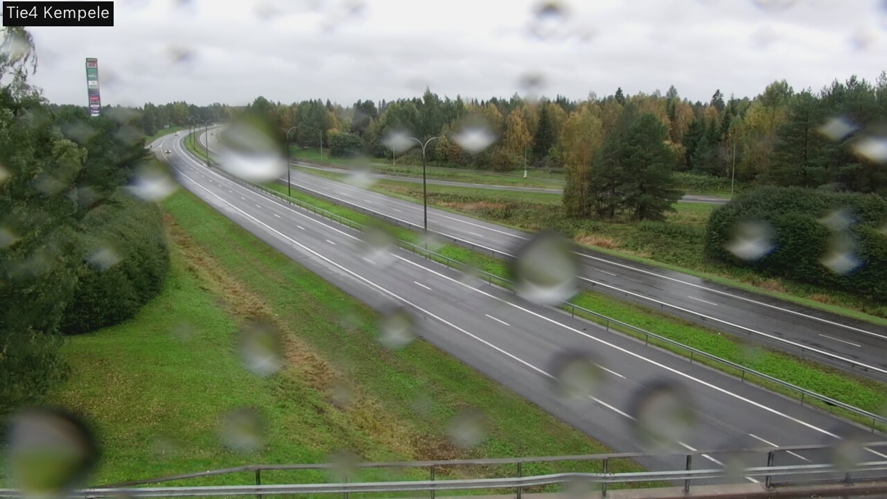 Weather Camera Image Väg 4 Kempele, Zeppelin, Kempele, Pohjois-Pohjanmaa