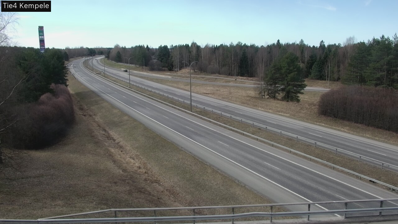 Weather Camera Image Väg 4 Kempele, Zeppelin, Kempele, Pohjois-Pohjanmaa