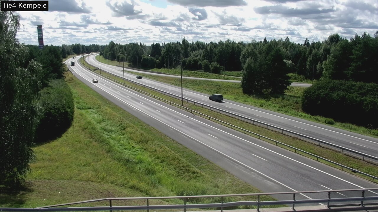 Weather Camera Image Väg 4 Kempele, Zeppelin, Kempele, Pohjois-Pohjanmaa