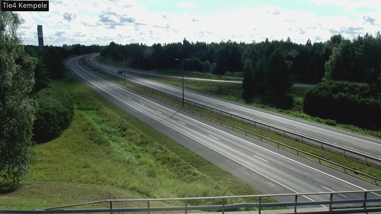 Weather Camera Image Väg 4 Kempele, Zeppelin, Kempele, Pohjois-Pohjanmaa