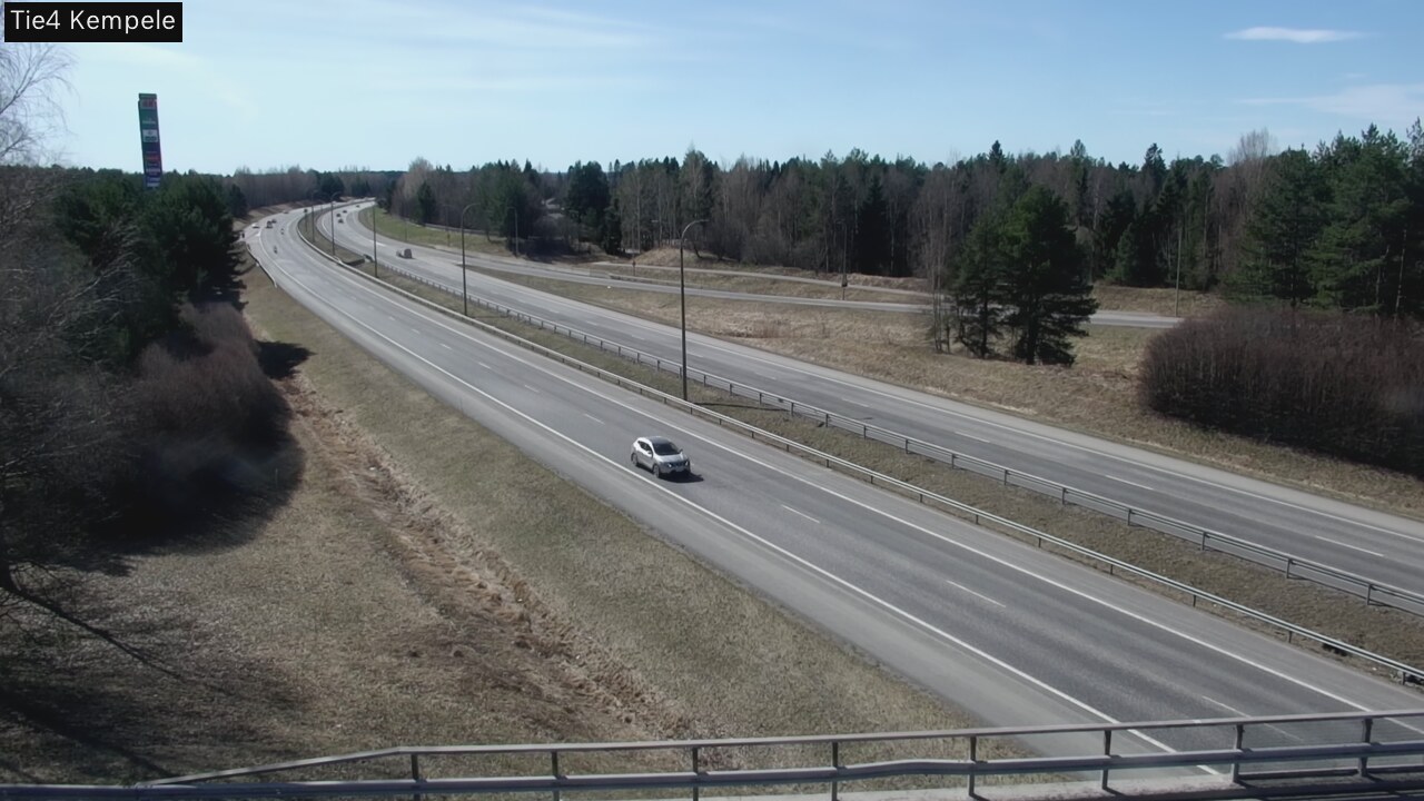 Weather Camera Image Väg 4 Kempele, Zeppelin, Kempele, Pohjois-Pohjanmaa