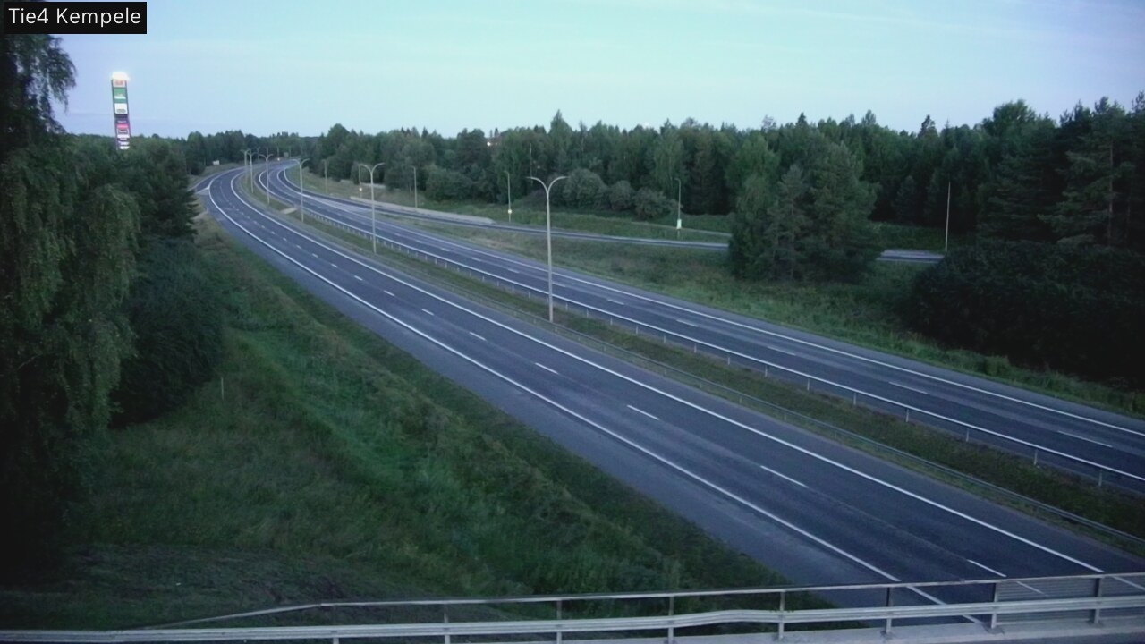 Weather Camera Image Väg 4 Kempele, Zeppelin, Kempele, Pohjois-Pohjanmaa