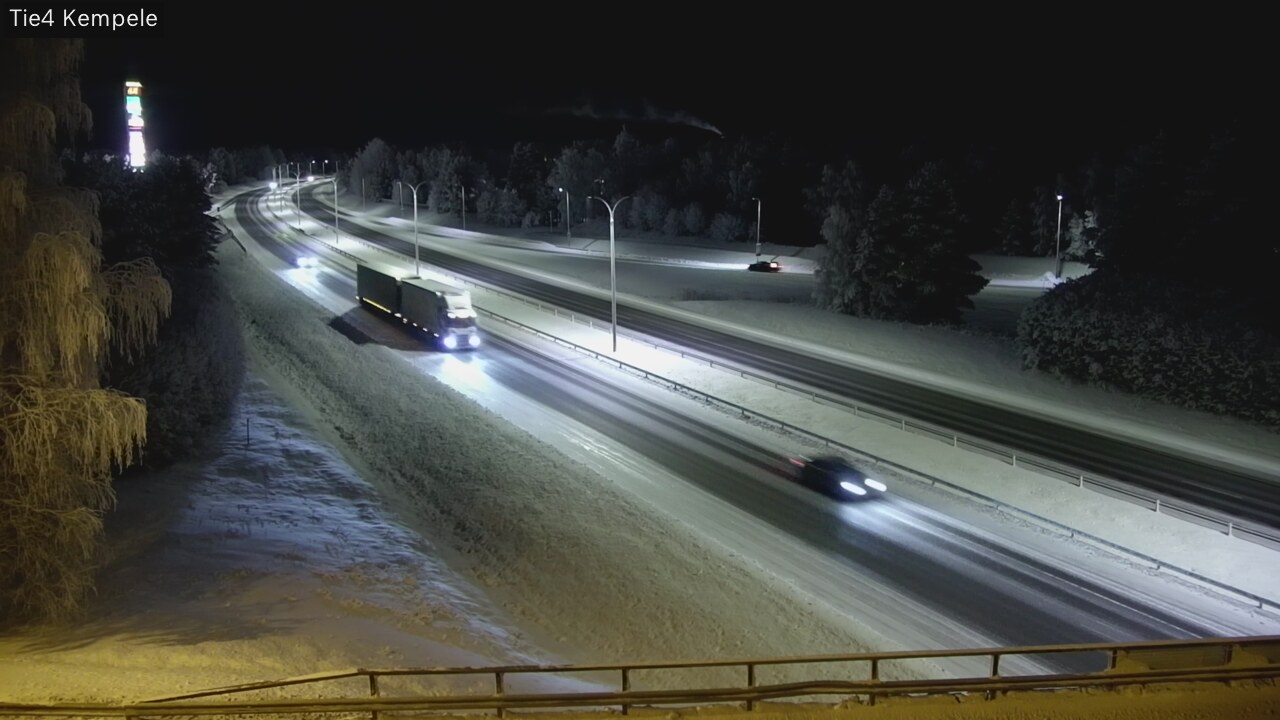 Kelikamerat Kuva Tie 4 Kempele, Zeppelin, Kempele, Pohjois-Pohjanmaa