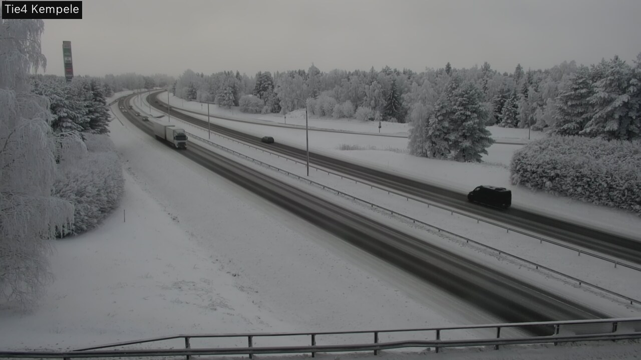 Weather Camera Image Road 4 Kempele, Zeppelin, Kempele, Pohjois-Pohjanmaa