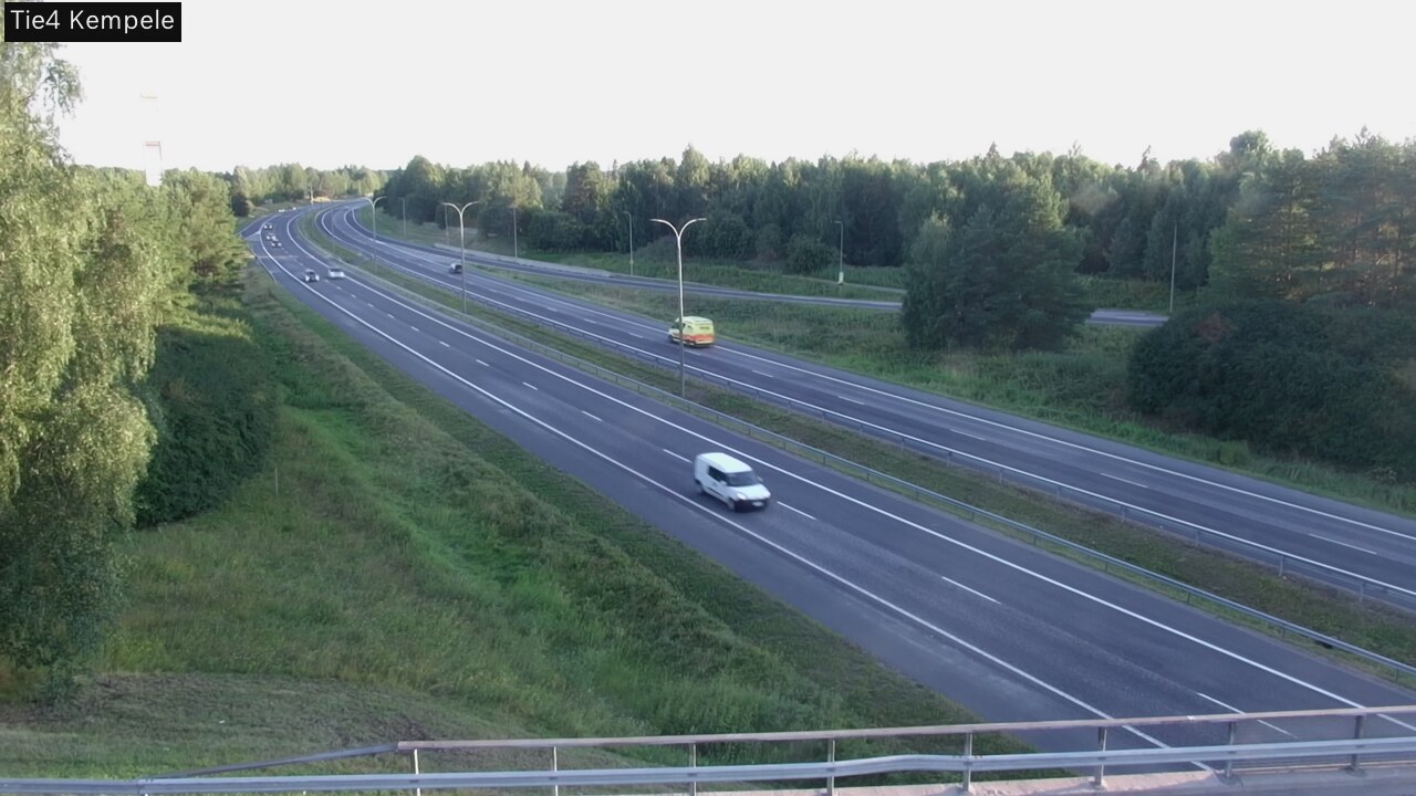Weather Camera Image Väg 4 Kempele, Zeppelin, Kempele, Pohjois-Pohjanmaa