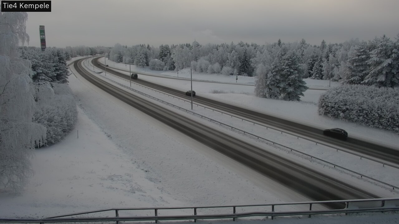 Weather Camera Image Road 4 Kempele, Zeppelin, Kempele, Pohjois-Pohjanmaa