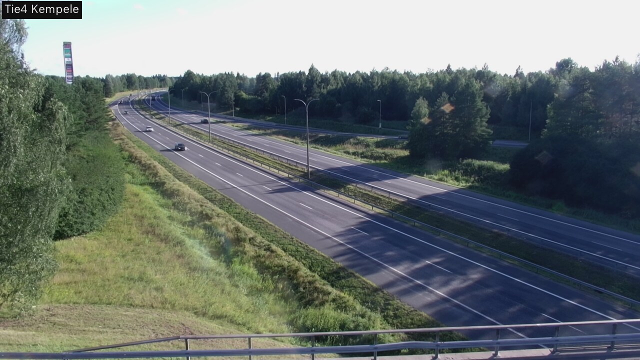 Weather Camera Image Väg 4 Kempele, Zeppelin, Kempele, Pohjois-Pohjanmaa