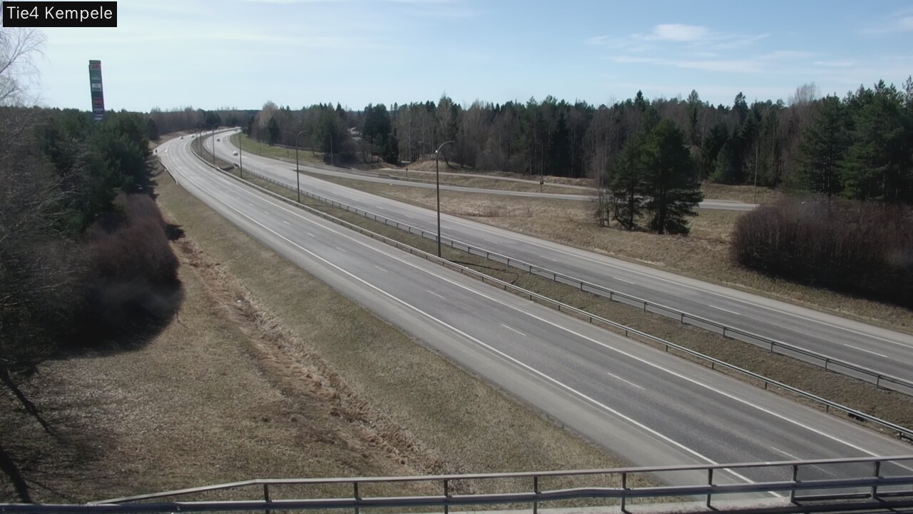 Weather Camera Image Väg 4 Kempele, Zeppelin, Kempele, Pohjois-Pohjanmaa