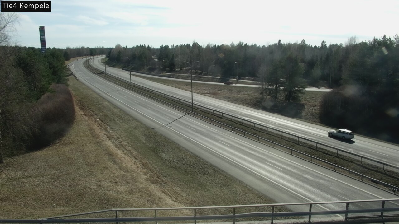 Weather Camera Image Väg 4 Kempele, Zeppelin, Kempele, Pohjois-Pohjanmaa