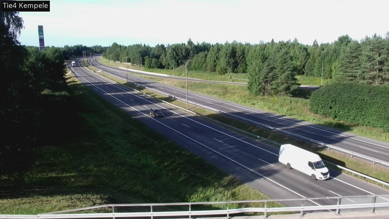 Kelikamerat Kuva Tie 4 Kempele, Zeppelin, Kempele, Pohjois-Pohjanmaa