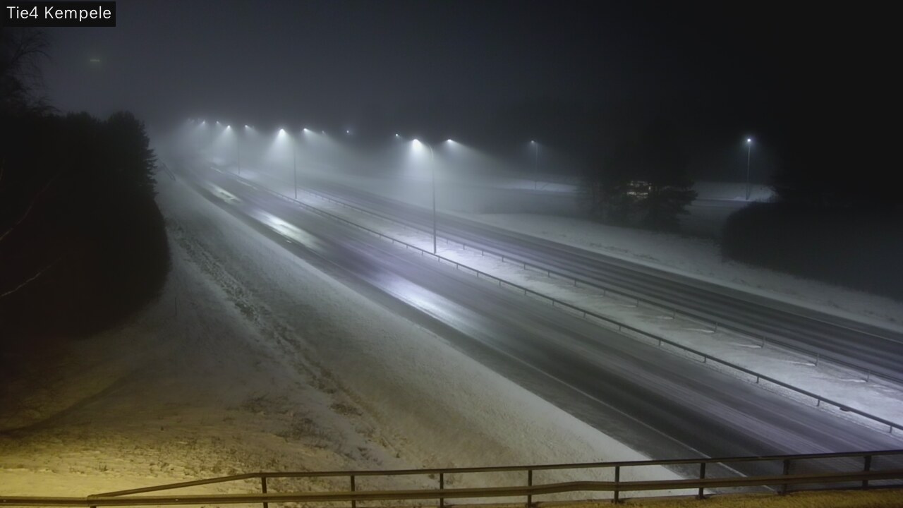 Weather Camera Image Väg 4 Kempele, Zeppelin, Kempele, Pohjois-Pohjanmaa
