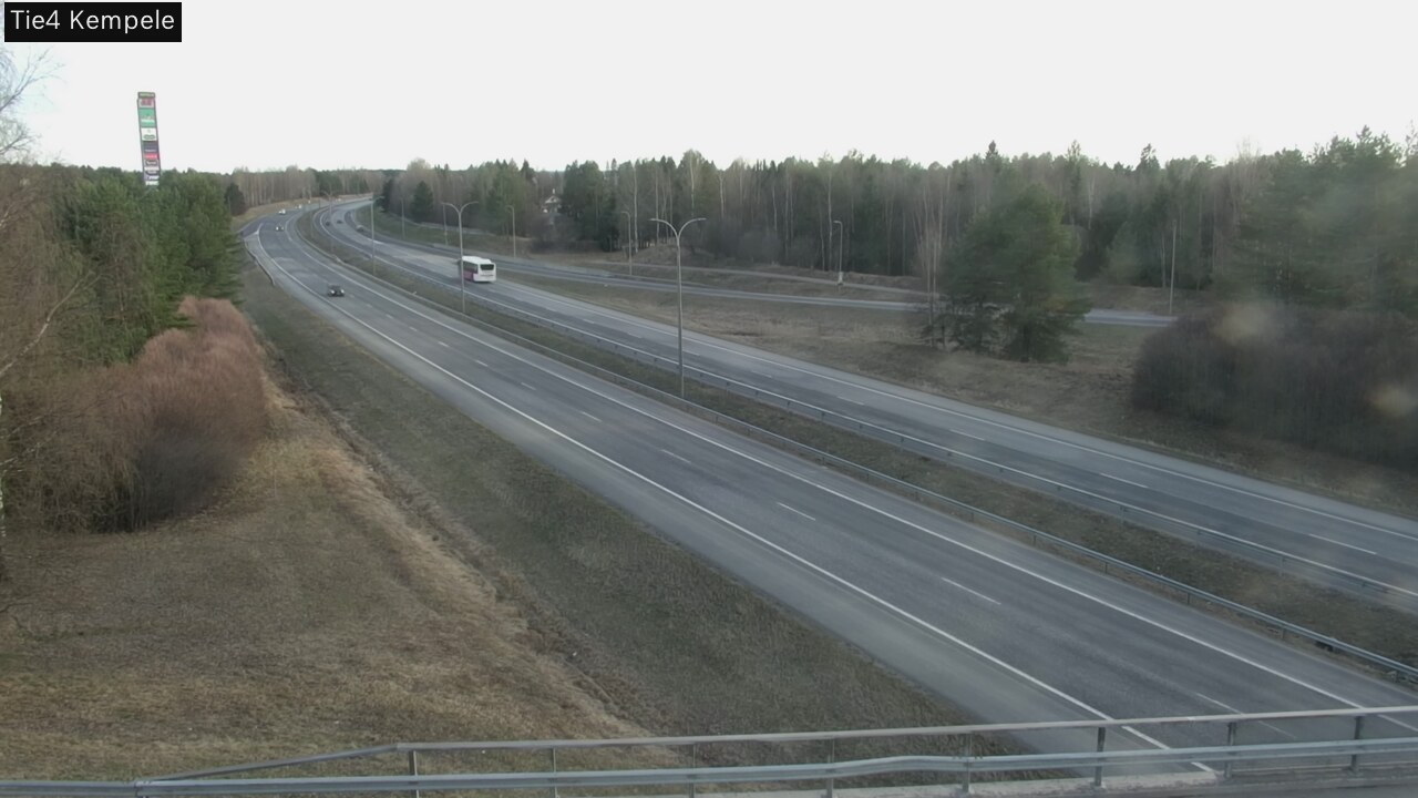 Weather Camera Image Väg 4 Kempele, Zeppelin, Kempele, Pohjois-Pohjanmaa