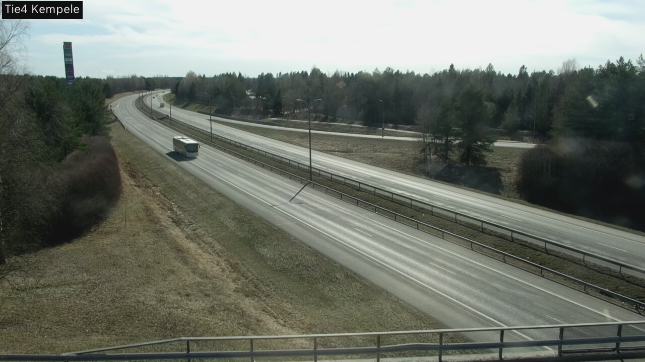 Weather Camera Image Väg 4 Kempele, Zeppelin, Kempele, Pohjois-Pohjanmaa