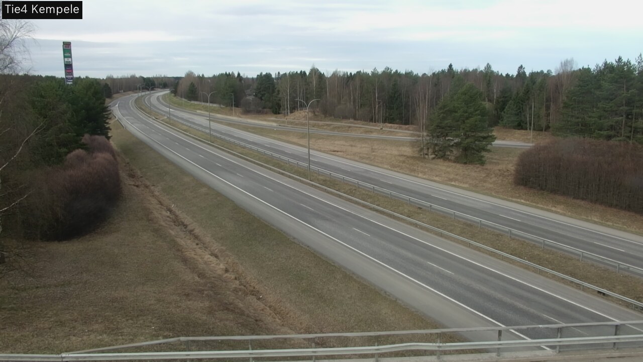 Weather Camera Image Road 4 Kempele, Zeppelin, Kempele, Pohjois-Pohjanmaa