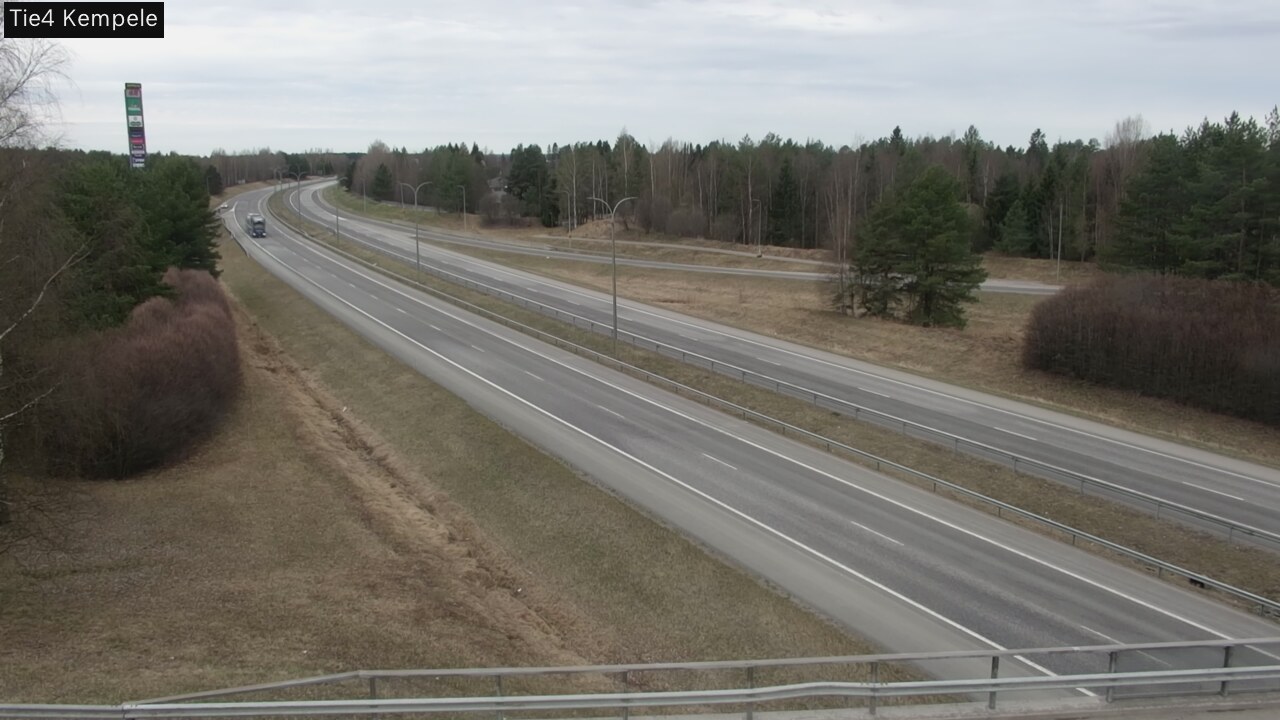 Weather Camera Image Road 4 Kempele, Zeppelin, Kempele, Pohjois-Pohjanmaa