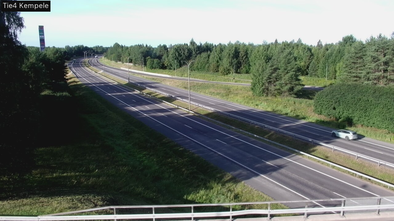 Kelikamerat Kuva Tie 4 Kempele, Zeppelin, Kempele, Pohjois-Pohjanmaa