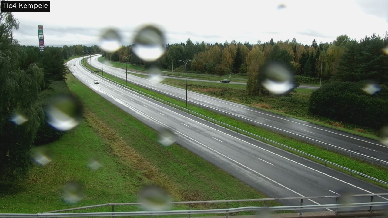 Weather Camera Image Väg 4 Kempele, Zeppelin, Kempele, Pohjois-Pohjanmaa