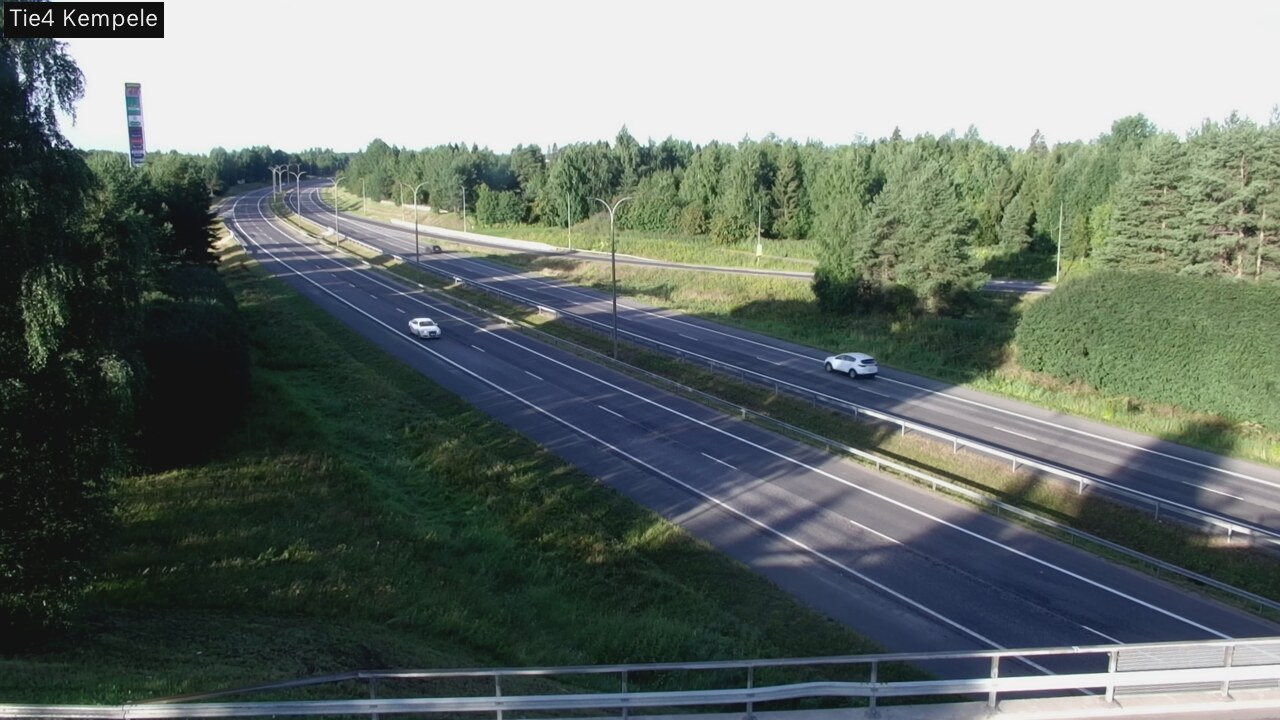 Weather Camera Image Väg 4 Kempele, Zeppelin, Kempele, Pohjois-Pohjanmaa