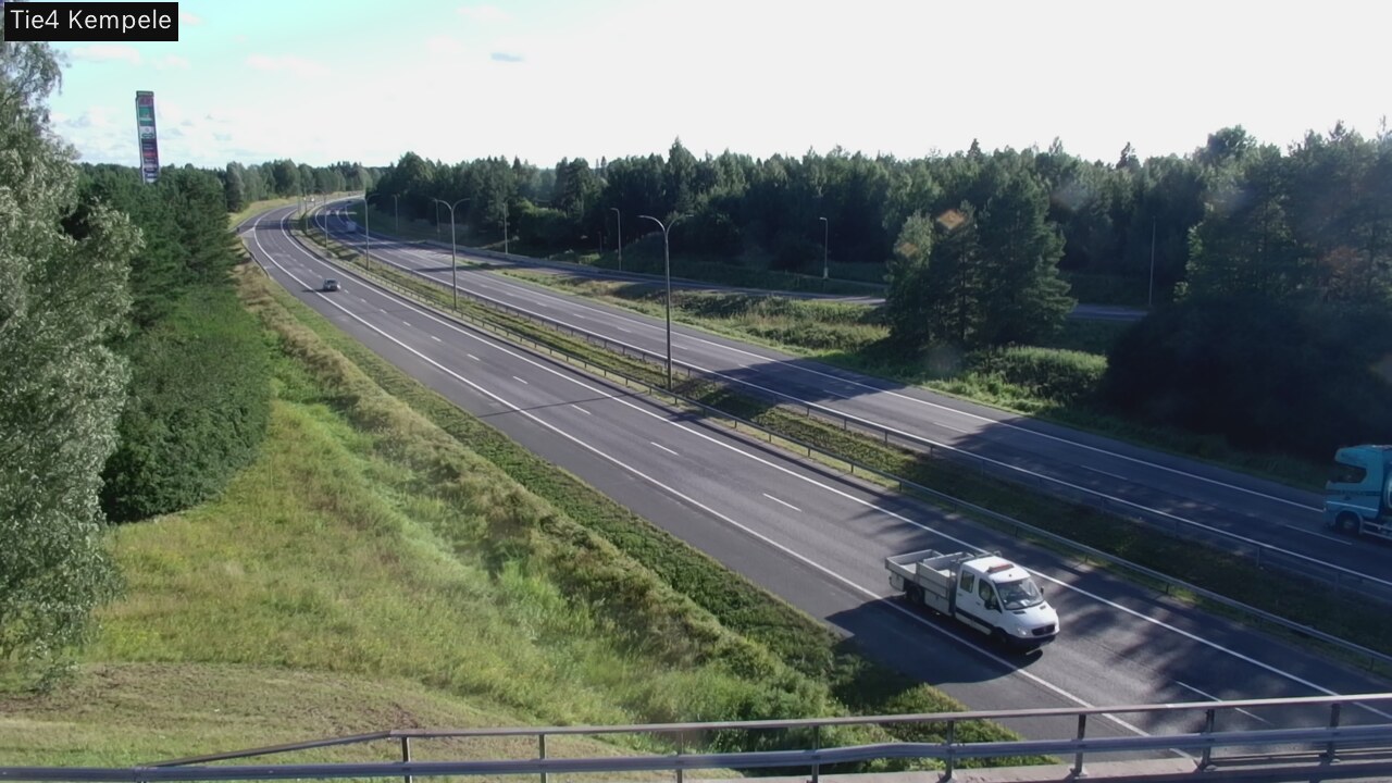 Weather Camera Image Väg 4 Kempele, Zeppelin, Kempele, Pohjois-Pohjanmaa