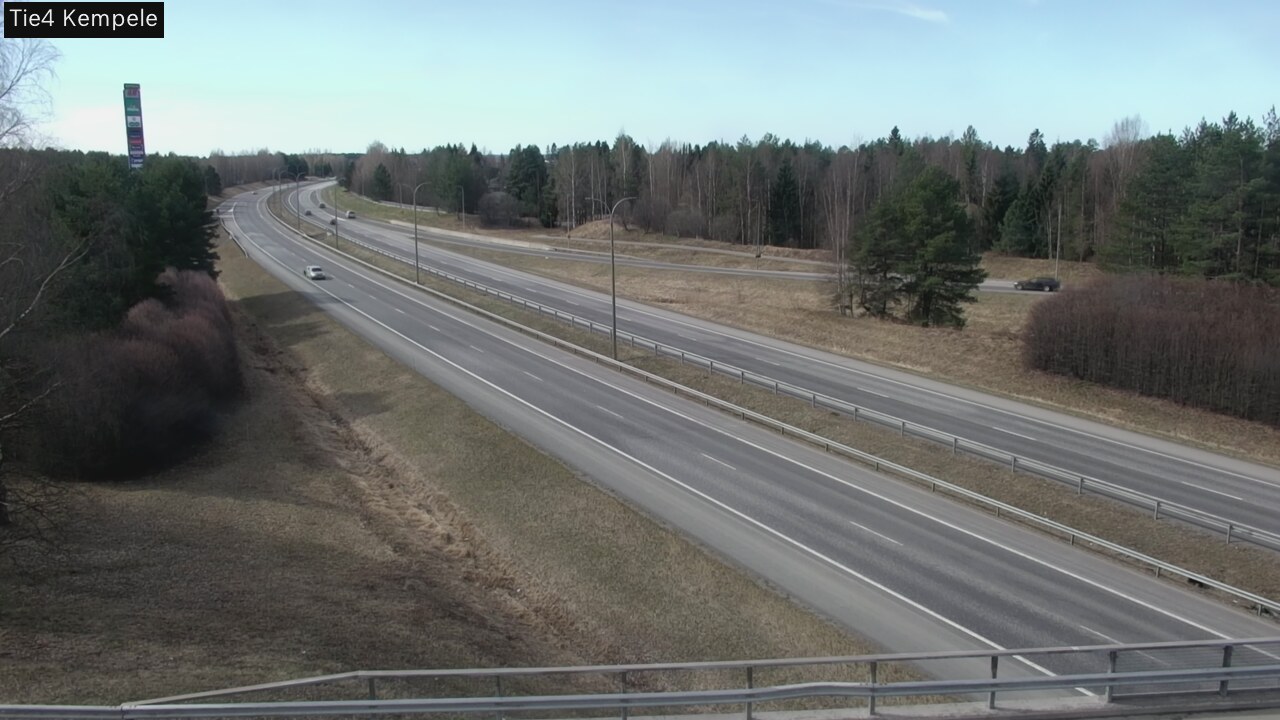 Weather Camera Image Väg 4 Kempele, Zeppelin, Kempele, Pohjois-Pohjanmaa