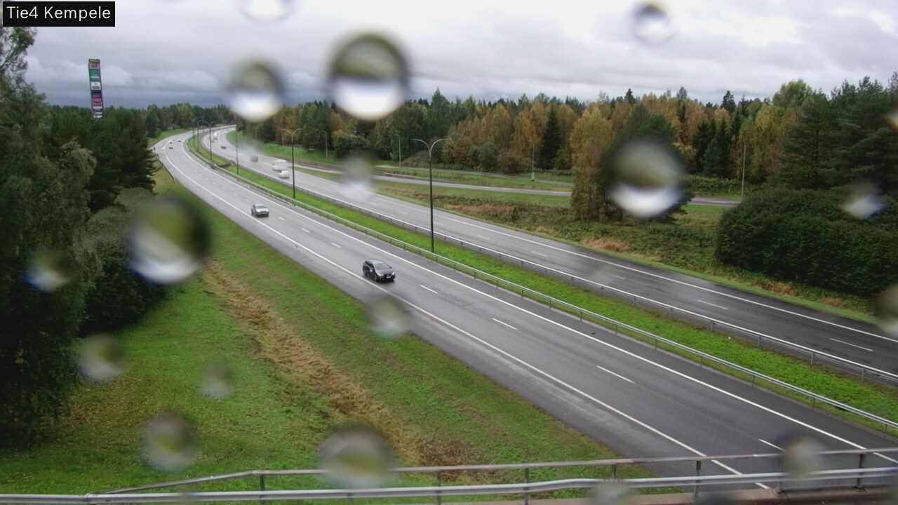 Weather Camera Image Väg 4 Kempele, Zeppelin, Kempele, Pohjois-Pohjanmaa