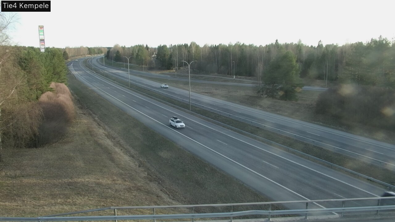 Weather Camera Image Väg 4 Kempele, Zeppelin, Kempele, Pohjois-Pohjanmaa