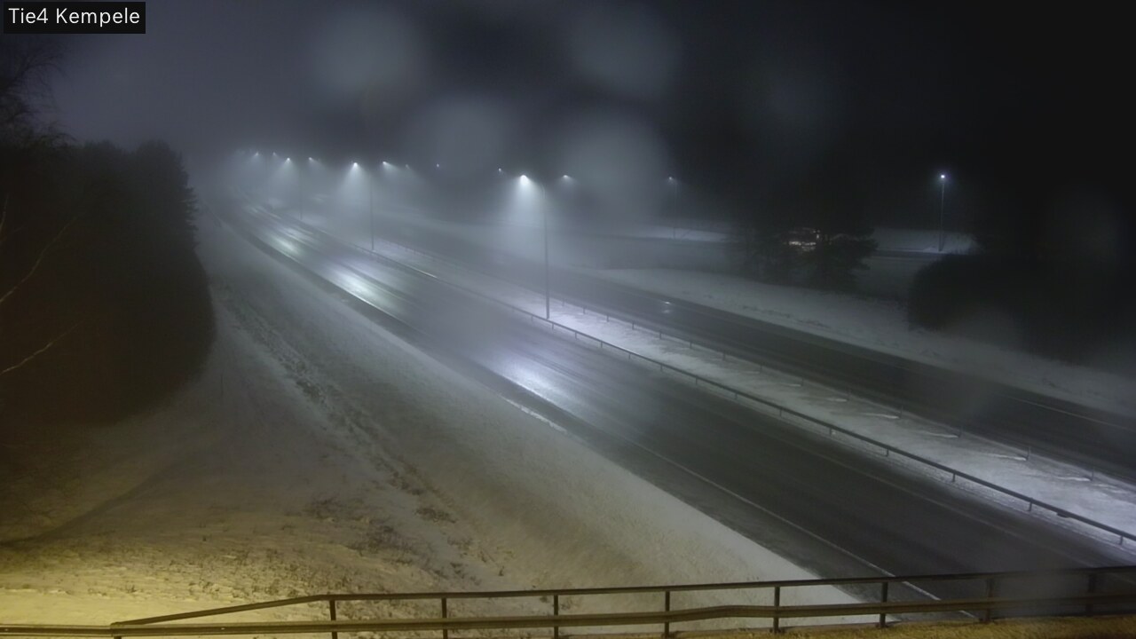 Weather Camera Image Väg 4 Kempele, Zeppelin, Kempele, Pohjois-Pohjanmaa