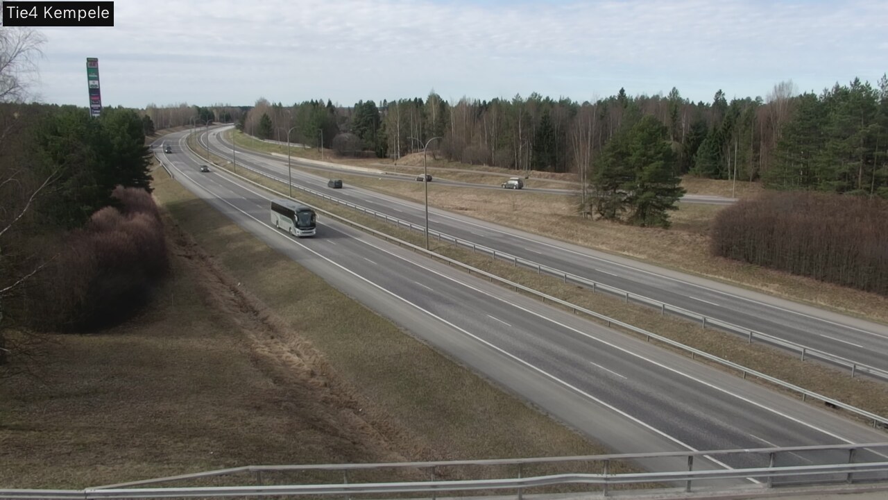 Weather Camera Image Road 4 Kempele, Zeppelin, Kempele, Pohjois-Pohjanmaa