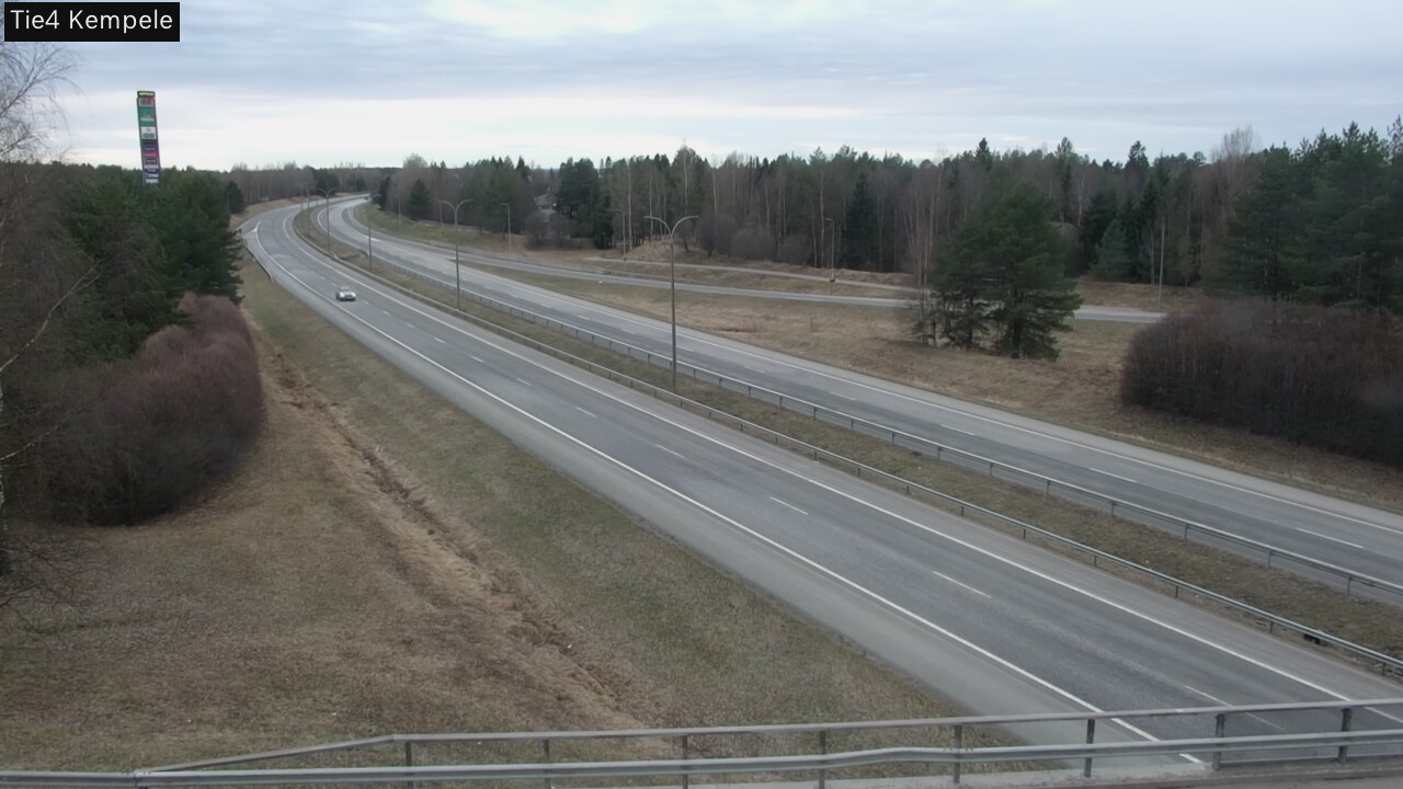 Weather Camera Image Road 4 Kempele, Zeppelin, Kempele, Pohjois-Pohjanmaa