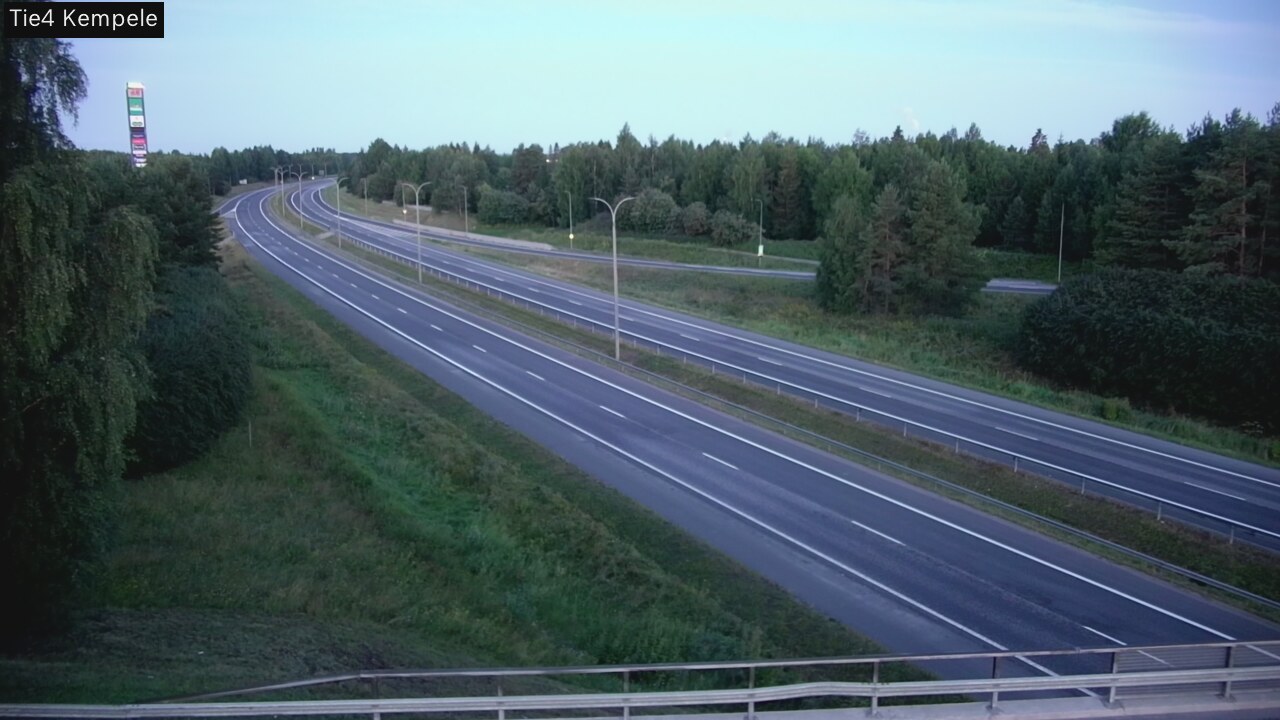Weather Camera Image Väg 4 Kempele, Zeppelin, Kempele, Pohjois-Pohjanmaa