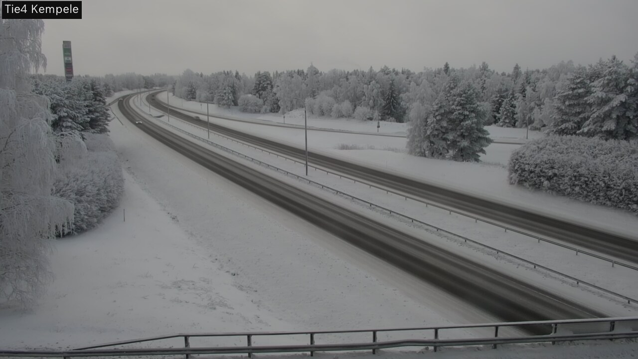 Weather Camera Image Road 4 Kempele, Zeppelin, Kempele, Pohjois-Pohjanmaa