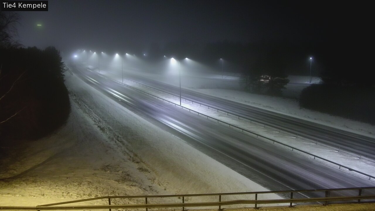 Weather Camera Image Väg 4 Kempele, Zeppelin, Kempele, Pohjois-Pohjanmaa
