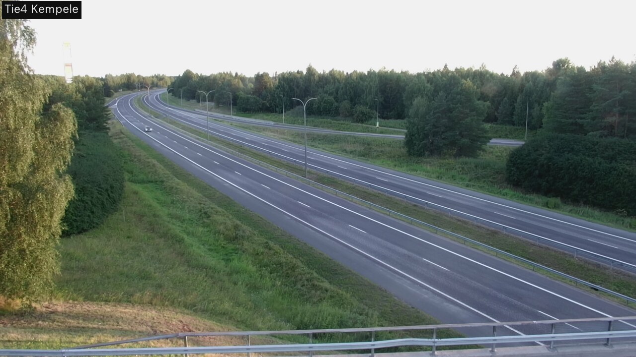 Weather Camera Image Väg 4 Kempele, Zeppelin, Kempele, Pohjois-Pohjanmaa